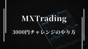 XMの3000円チャレンジの具体的な方法